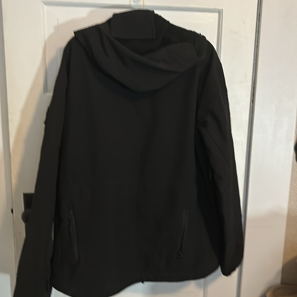 BLACK HOODED JACKET - Picture 3 of 7
